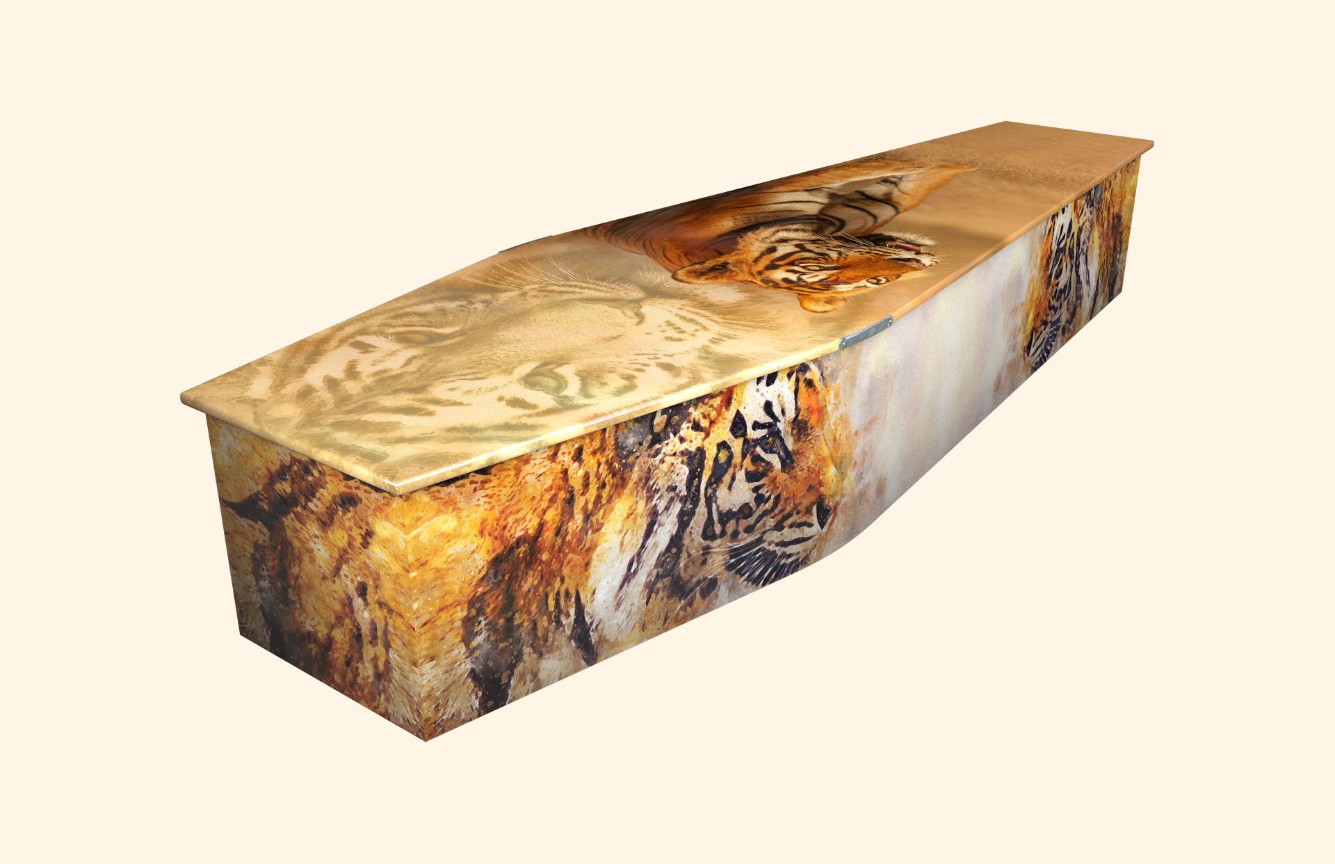 Majestic Beast Traditional coffin